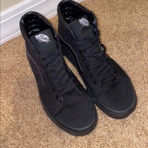 Black High Top Vans